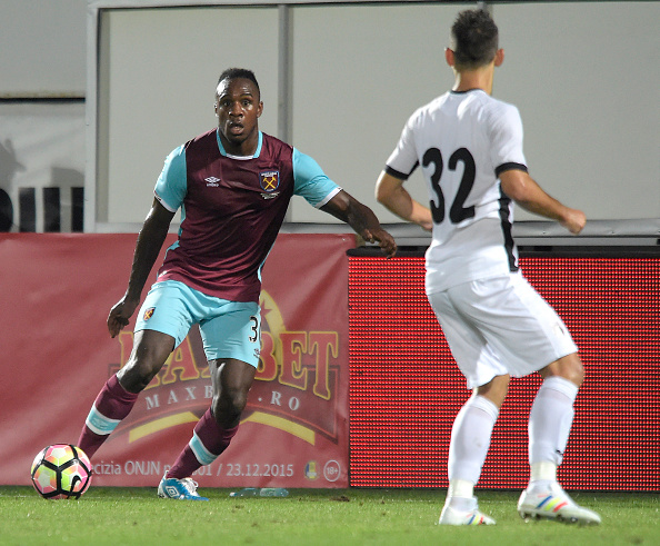 Above: Michail Antonio in action in West Ham's 1-1 draw with Astra Giurgiu | Photo: Getty Images