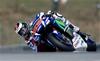 Lorenzo the lap record holder - Getty Images