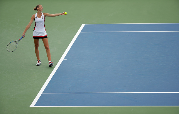 Pliskova was solid in her service games | Photo: Andy Lyons/Getty Images