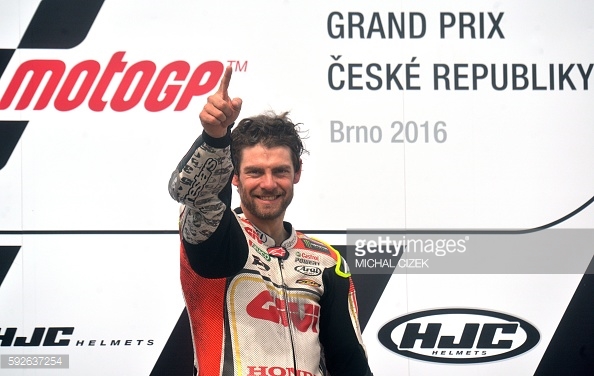 Number 1 in Brno Crutchlow claims first MotoGP win, first win for LCR Honda and 1st British win in 35 years - Getty Images