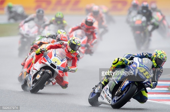 Another wet race got underway - Getty Images