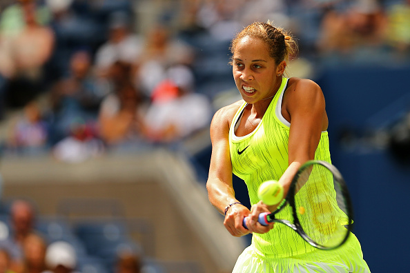 Keys grabs a tight first set | Photo: Elsa/Getty Images