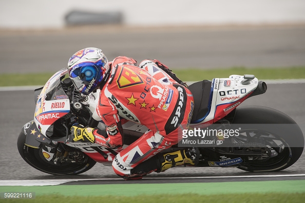 Redding dawning special leathers for his home GP - Getty Images