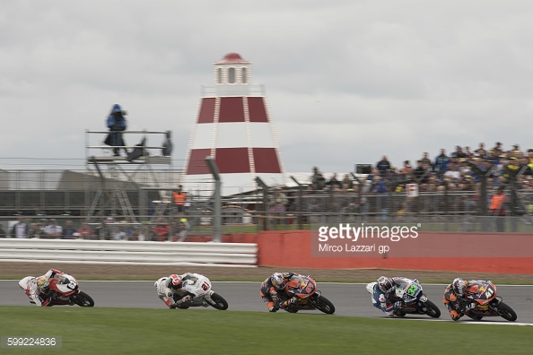 Binder leads heading into the final sector of the circuit at Silverstone | Photo: Getty Images