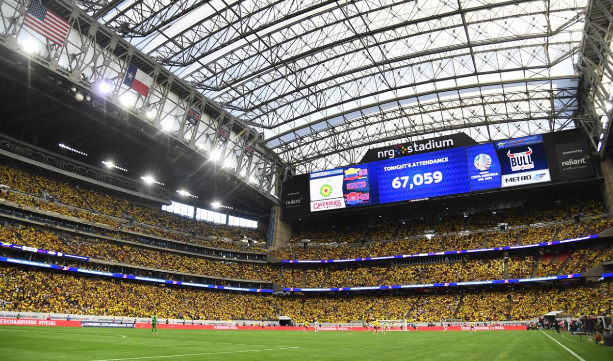 The stadium for the Argentina vs Ecuador (Photo: AFP)