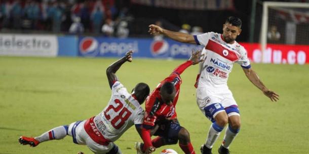 Independiente Medellín vs Deportivo Pasto. Foto: Juan Augusto Cardona.