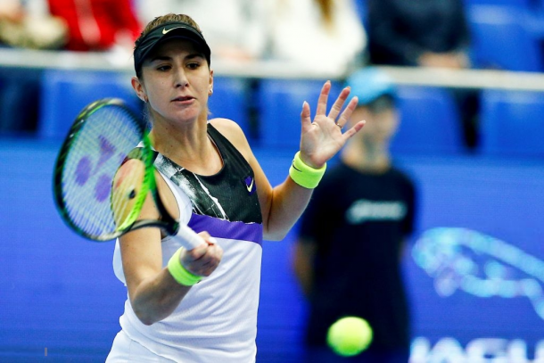 Belinda Bencic was clinical in Moscow after coming from 0-3 down in the final set against Hercog | Photo: Sefa Karacan