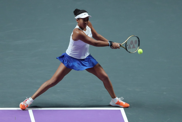 Naomi Osaka in action | Photo: Lintao Zhang