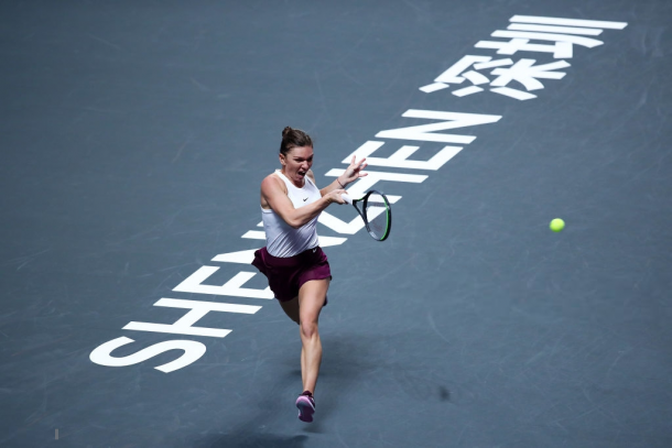 Halep will be very pleased with how she fought in the match | Photo: Clive Brunskill