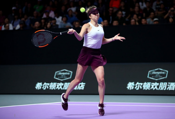 Elina Svitolina in action | Photo: Clive Brunskill