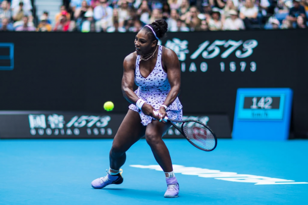 Serena Williams was in magnificent form during her first-round win | Photo: Chaz Niell