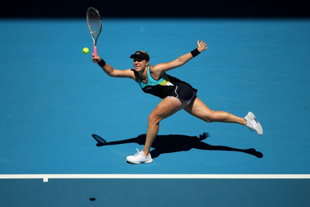Anastasia Pavlyuchenkova was playing exceptionally well to stun her nemesis in straight sets | Photo: Mark Kolbe