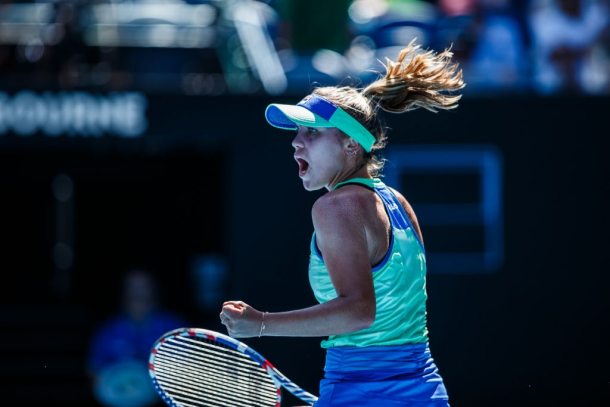 Sofia Kenin has been outstanding in Melbourne this fortnight | Photo: Chaz Niell