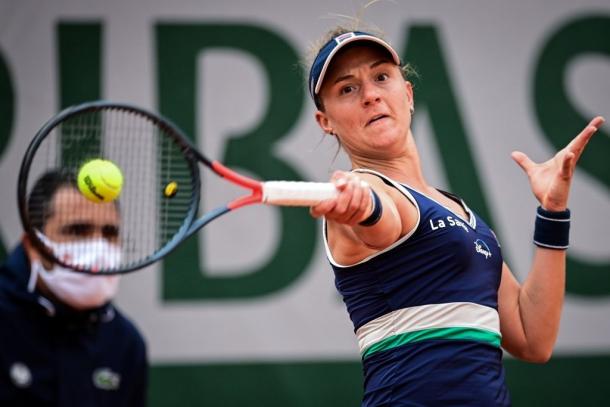 Podoroska is now a win away from her first Grand Slam final. Photo: Mark Bureau