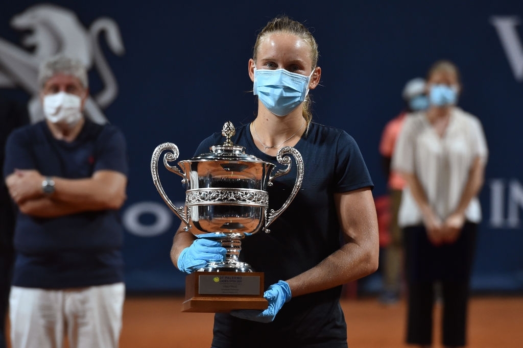 Ferro captured the first title of the tour restart, winning her second career title, in Palermo. Photo: Tullio M. Puglia