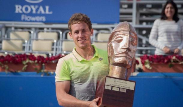 Roberto Carballes Baena came out of nowhere to win his first title in his first final in Quito. Photo: Ecuador Open