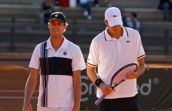 Sam Querrey (left) and John Isner will lead the field this week at the first ever New York Open. Photo: Clive Brunskill/Getty Images