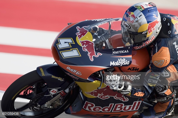 Brad Binder leading the Moto3 championship - Getty Images