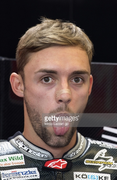 Relaxed Folger in the pits at Misano - Getty Images