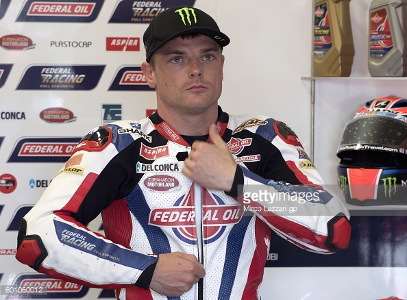 Lowes getting prepared int he pits at Misano - Getty Images