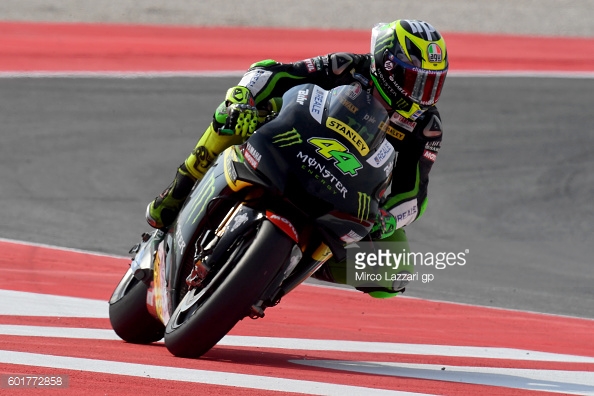 Espargaro using the run off areas in Misano - Getty Images