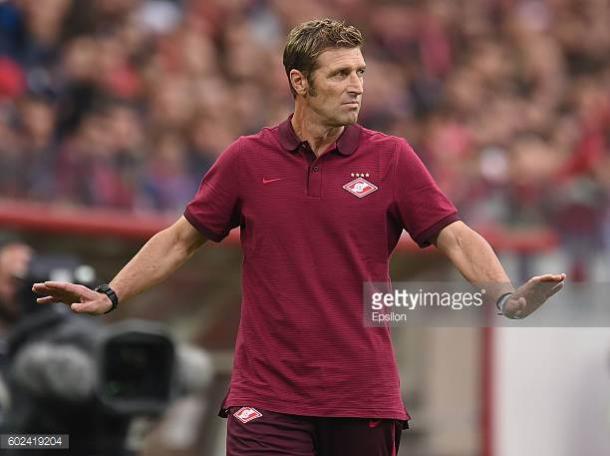 El técnico del Spartak, Massimo Carrera | Foto: Getty Images
