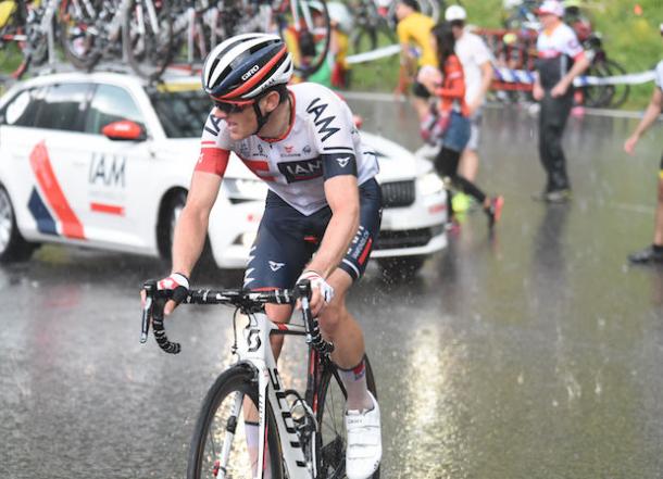 Mathias Frank quiere realziar una buena Vuelta | Fuente: IAM Cycling