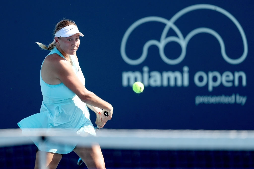 Anisimova moved past compatriot Sloane Stephens in an all-American encounter to seal her berth in the third round. Photo: Mark Brown