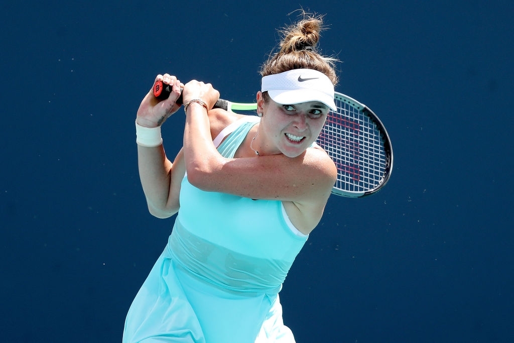 Svitolina saw off Ekaterina Alexandrova in straight sets, their third meeting in as many as six months. Photo: Mark Brown