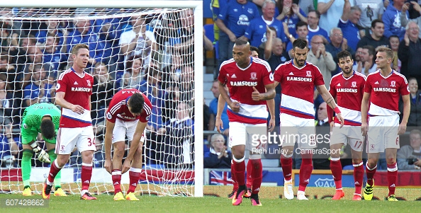 The Boro players will look to bounce back after last weekend's defeat to Everton | Photo: