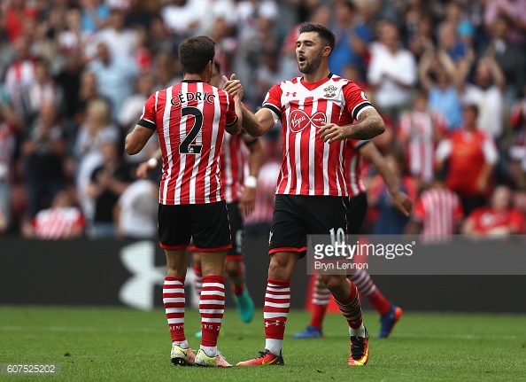 Charlie Austin has been Southampton's saviour in the past week. Photo: Getty