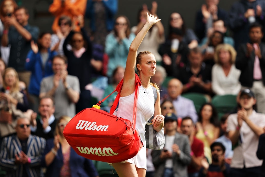 Kvitova was coming off an early exit in the first round of Wimbledon two week ago. Photo: 