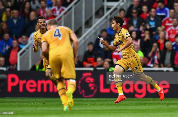 Son scored a second brace in three games versus Middlesbrough (photo:getty)