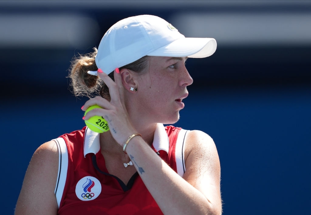 Pavlyuchenkova turned around a slow start to eventually send the match the distance. Photo: 