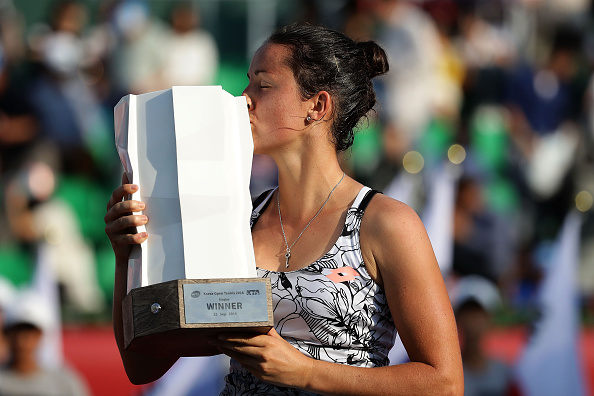 Arruabarrena captured her first title in more than four years in Seoul last week. Photo credit: Chung Sung-Jun/Getty Images.