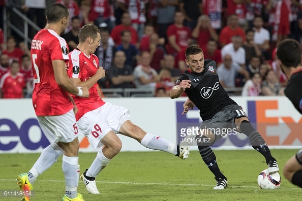 Tadic tries and fails to break the deadlock. Photo: Getty