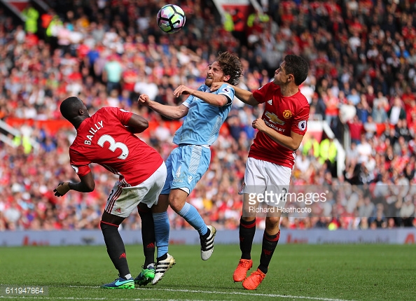 Bailly will be key at the back for United on Monday night | Photo: Richard Heathcote / Getty Images