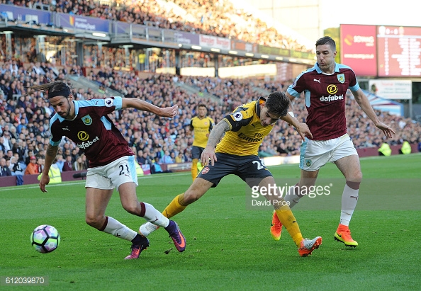 Burnley were unlucky against Arsenal (photo: Getty Images)