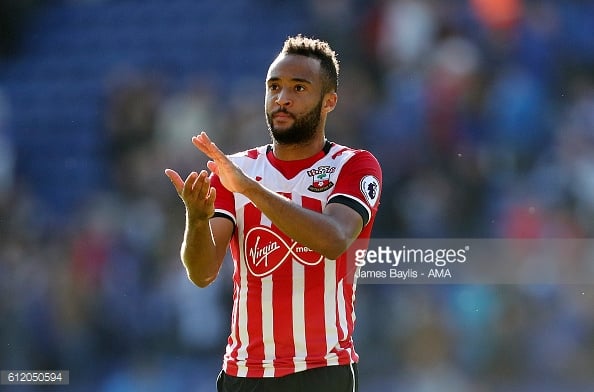 Striker Nathan Redmond could be left to fill the hole left by Austin's absence at the San Siro on Thursday. Photo: Getty.