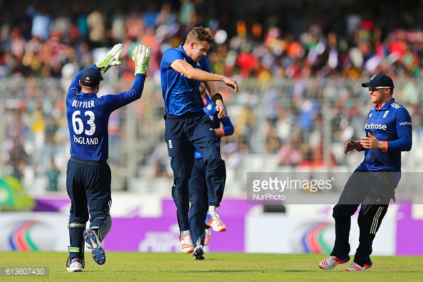 Jake Ball continued his fabulous rise in world cricket | Photo:  Ahmed Salahuddin/NurPhoto via Getty Images