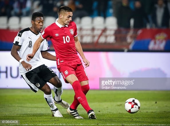 Tadic in action for his country. Photo: Getty