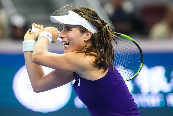 Top seed Konta will be making her debut appearance in Zhuhai. Photo credit: Anadolu Agency/Getty Images.