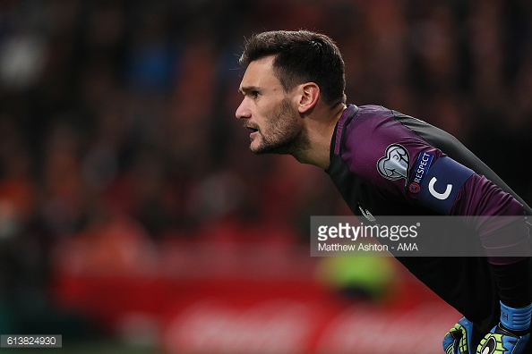 Above France's Hugo Lloris in action during France's 1-0 win over the Netherlands | Photo: Getty Images