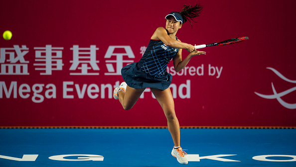 Hibino hangs on to complete the upset | Photo: Power Sport Images/Getty Images