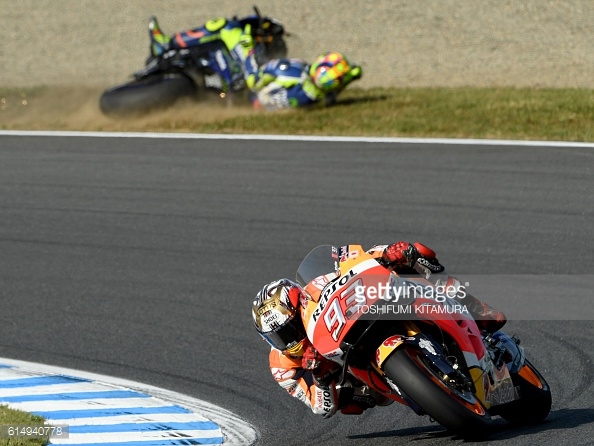 Action galore at Motegi / Getty Images / Toshifumi Kitamura