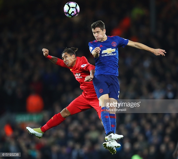 Ander Herrera did a fine job in front of the defence and was one of the better United players on the day | Source: Getty / Clive Brunskill