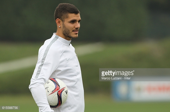 Icardi has fallen out with the supporters at the club. Photo: Getty