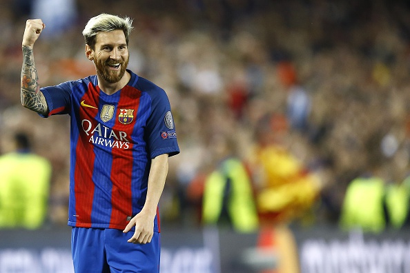Leo Messi marcó tres de los cuatro goles al Manchester City | Getty Images