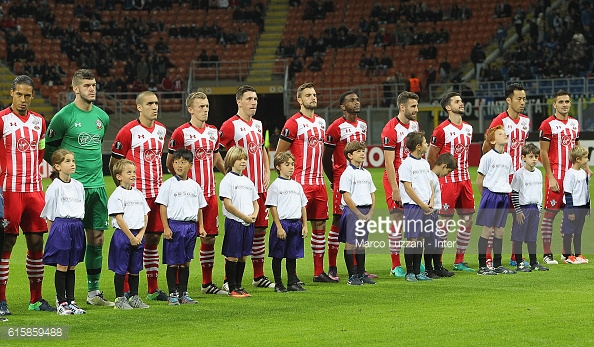 The team Puel opted for in Italy. Source Getty