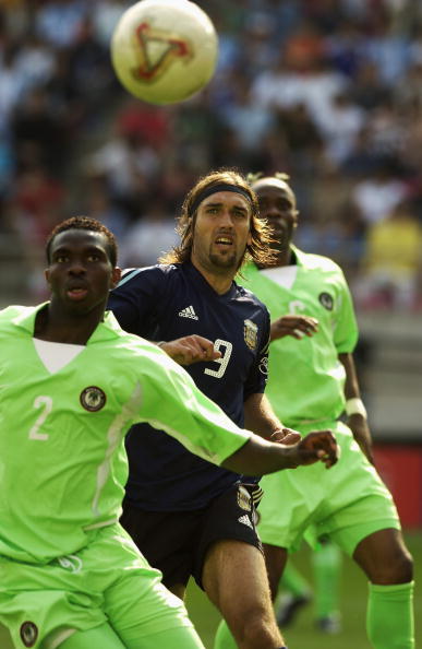 Gabriel Omar Batistuta ante Nigeria | Getty Images